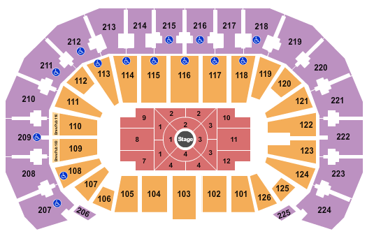 INTRUST Bank Arena Nate Bargatze Seating Chart